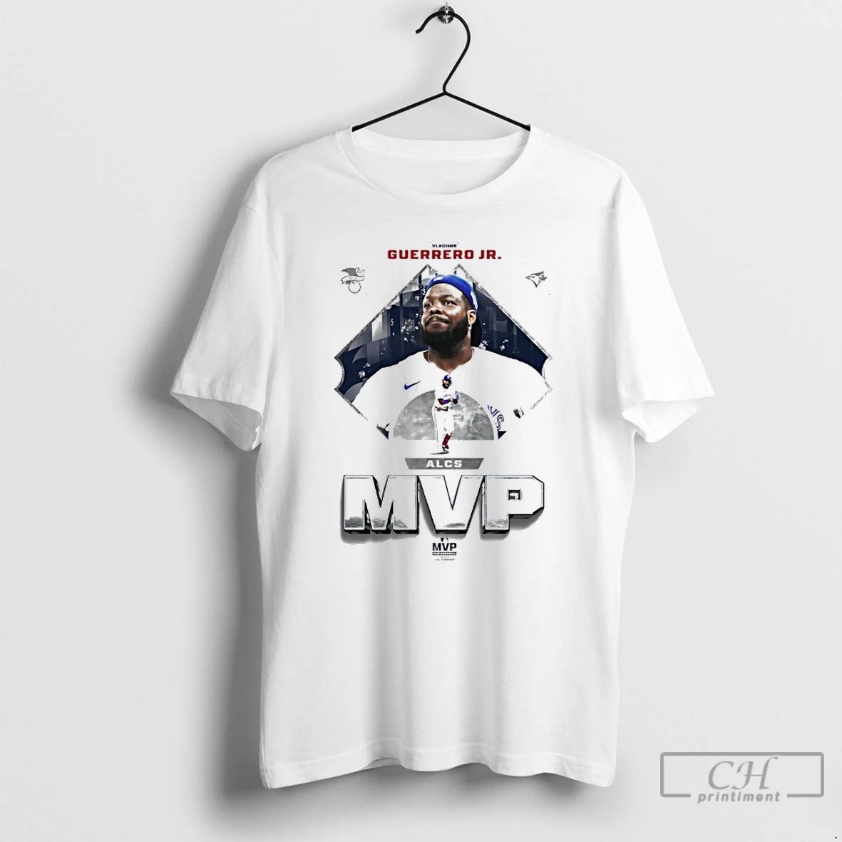 Classic Blue Jays Vladimir Guerrero Jr During His Mvp Alcs Series T Shirts