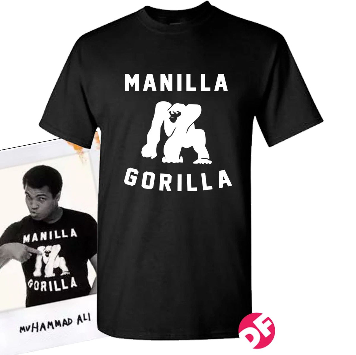 Muhammad Ali Manilla Gorilla rare ALI T-shirt Retro Men+Kids Tshirt NEW