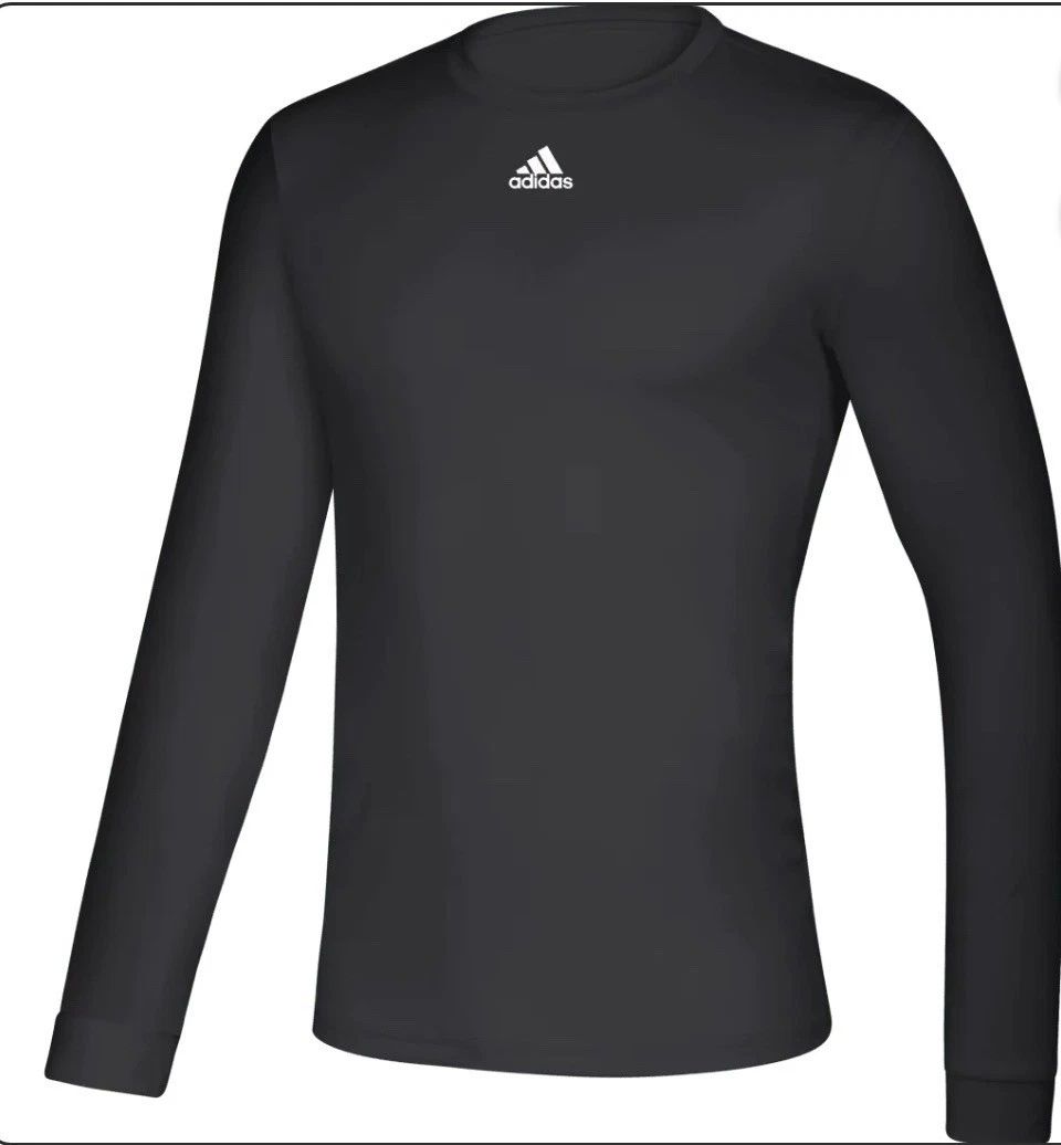 Adidas Creator Long Sleeve Tee -Tall- Black EK0123 Men’s Size Large Tall  NWT