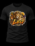 Leo Royal Flame Zodiac Shirt