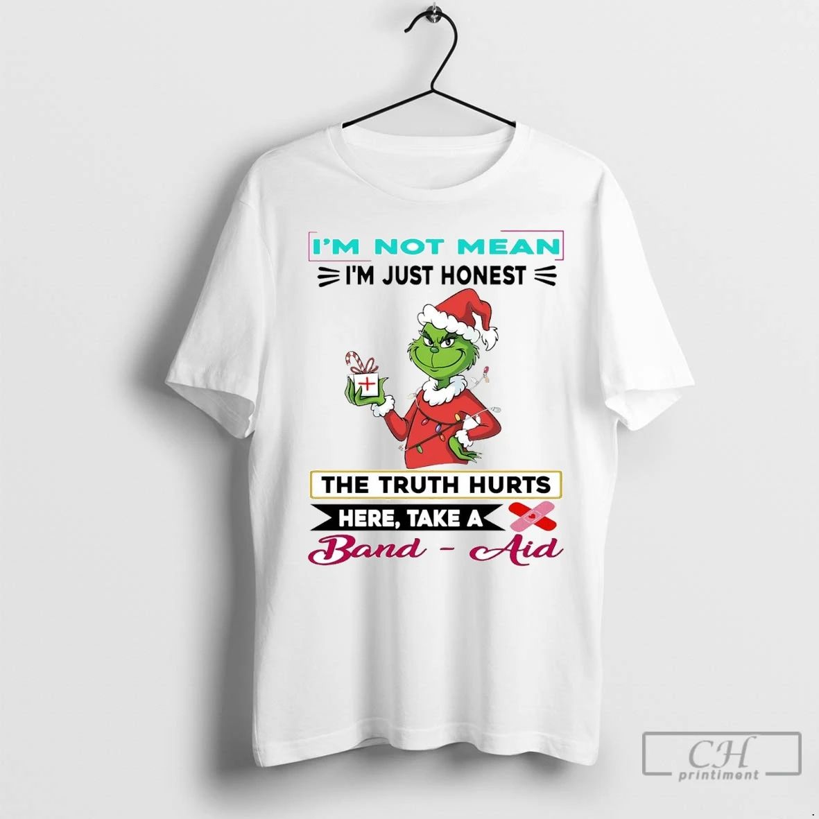 Premium Grinch Im Not Mean Im Just Honest The Truth Hurts Christmas