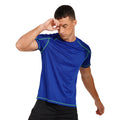 Mens UV Short Sleeve Swim Shirts UPF 50+ Rash Guard Short Sleeve Quick Dry AU