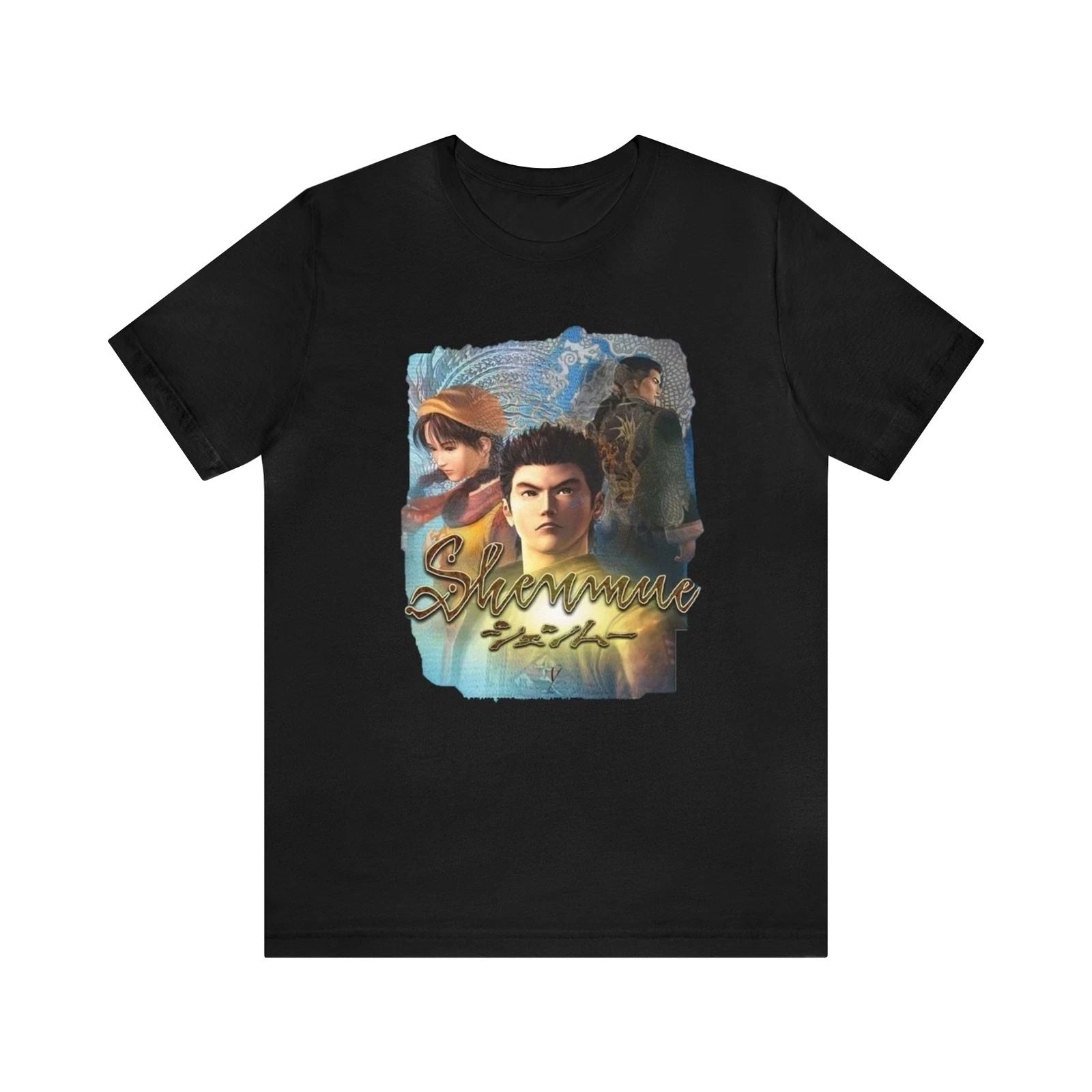 Shenmue Sega Dreamcast Cover Art Retro Style Unisex Short Sleeve T Shirt
