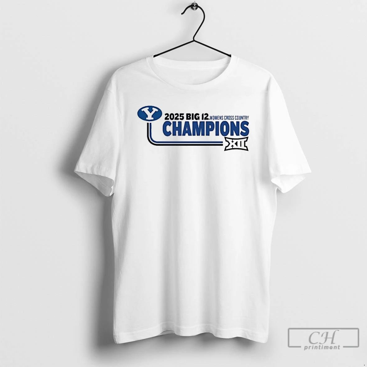 Premium Byu Cougars 2025 Big 12 Womens Cross Country Champions T Shirts