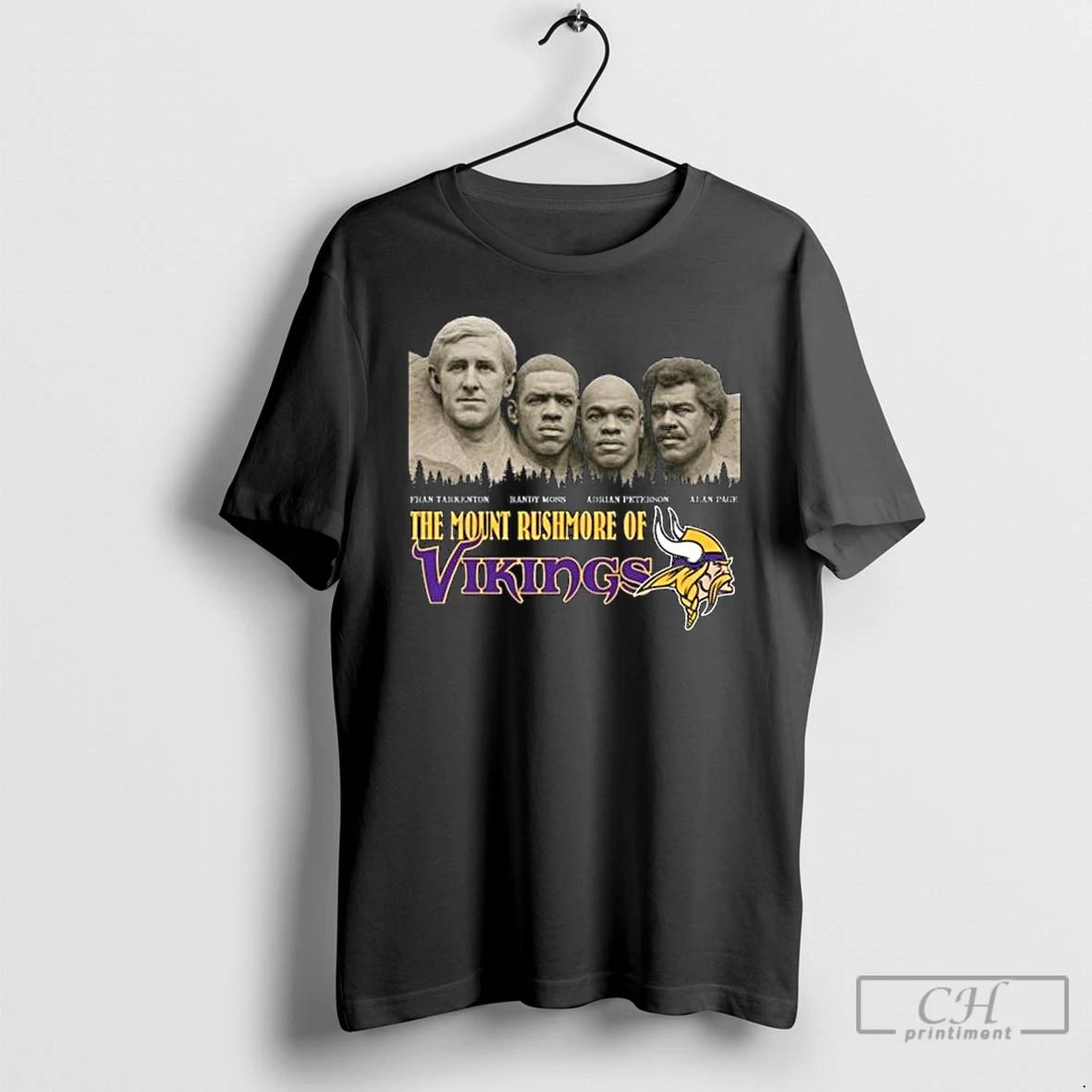 Classic The Mount Rushmore Of Minnesota Vikings Legends 2025 Long Sleve T Shirts