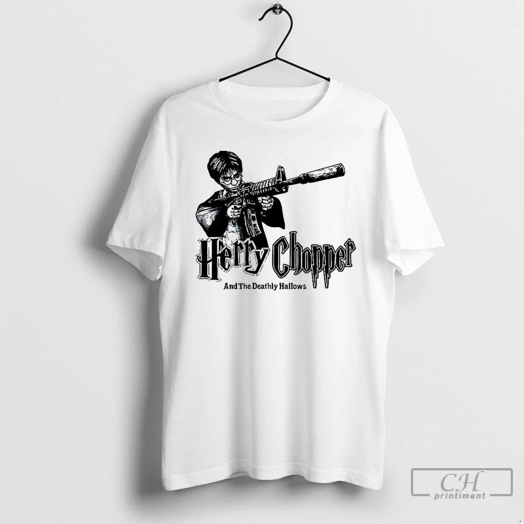 Premium Herry Chopper And The Deathly Hallows Parody T Shirts