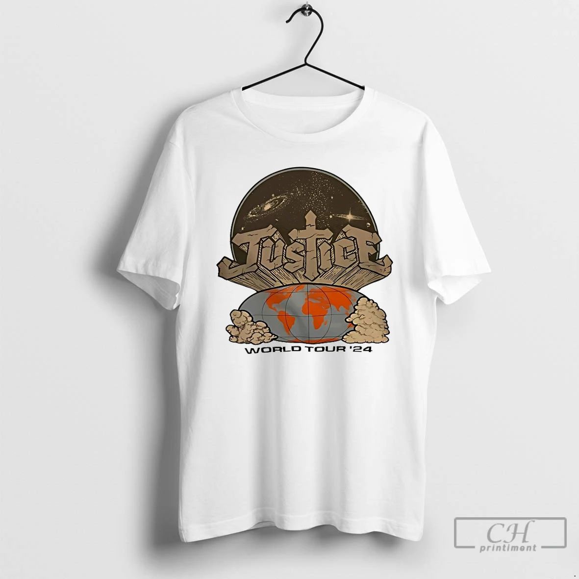 Classic Jusctice World Tour 24 T Shirts