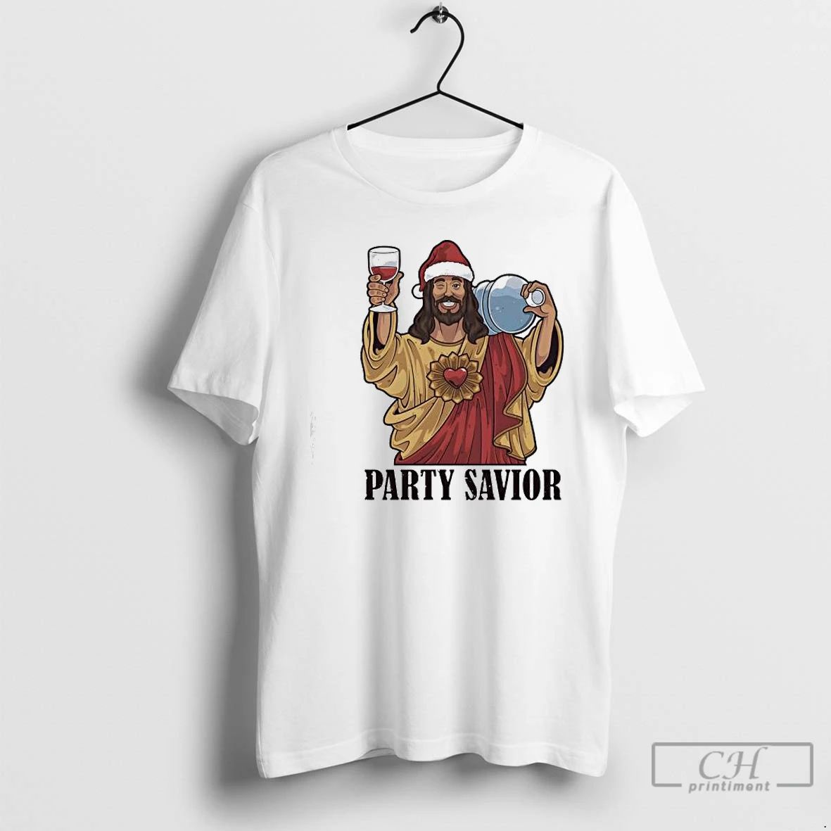 Premium Jesus Party Saviour Christmas T Shirts