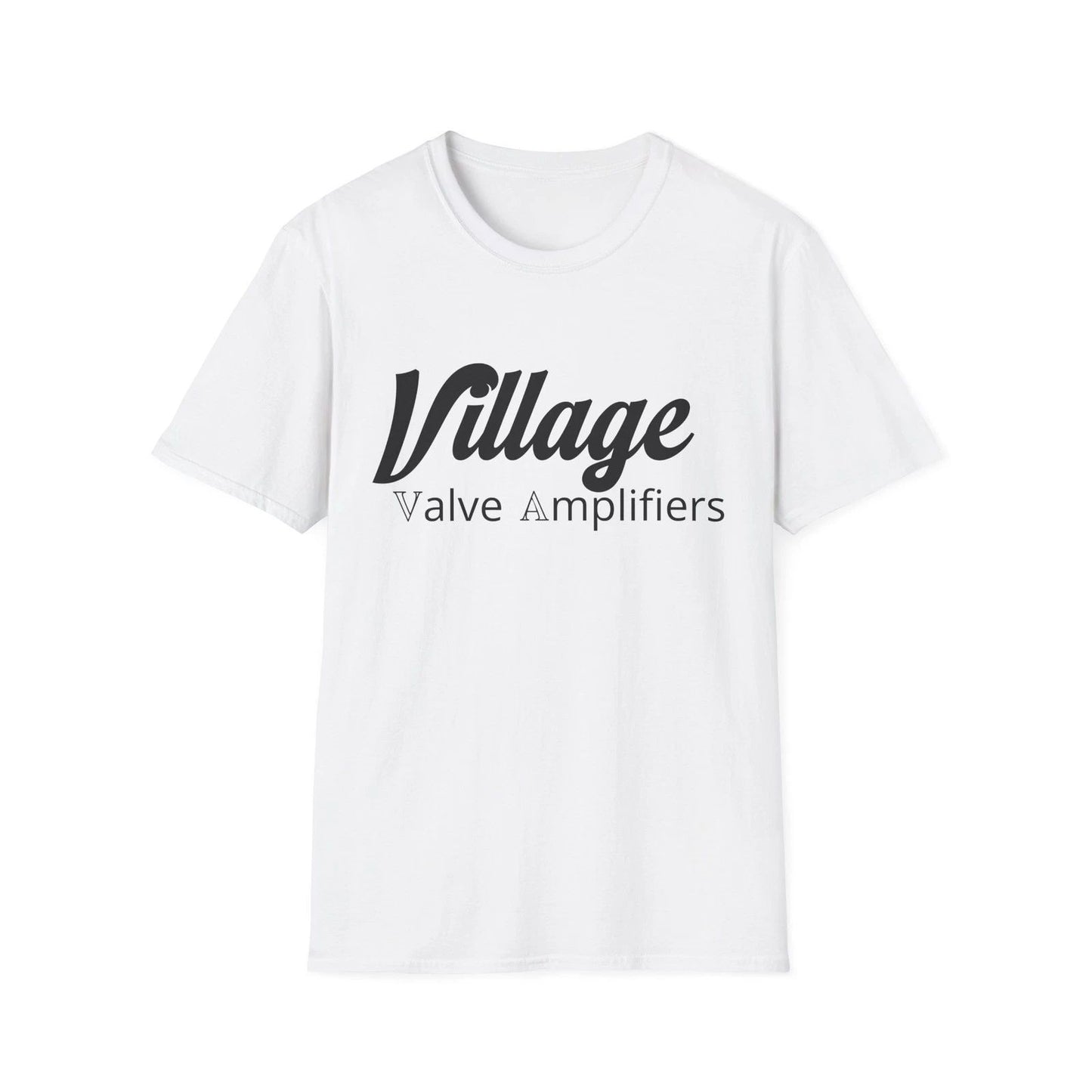 T-Shirt — "Village Valve Amplifiers" Vintage Logo Tee