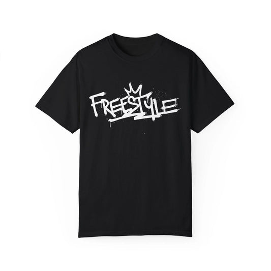 Freestyle Urban Graffiti Art Style Quote :: Unisex Garment-Dyed T-shirt