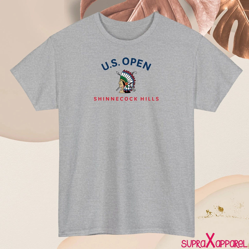 US Open Shinnecock 2026 Logo Mens T-Shirt Cotton Graphic Tee Made in USA S-5XL