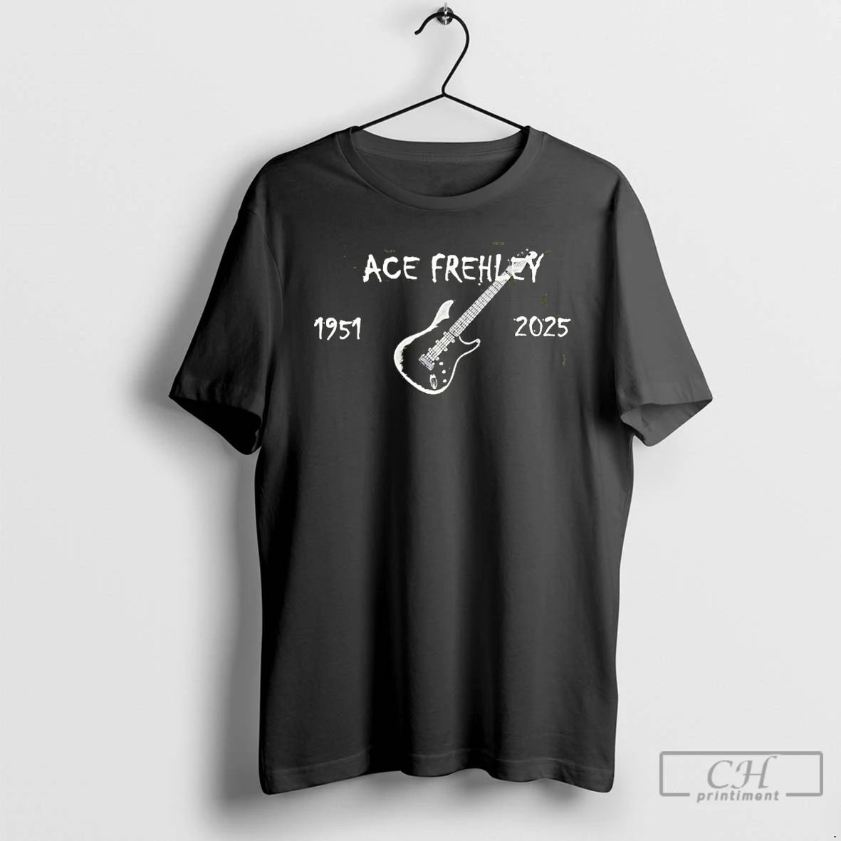 Classic Ace Frehley Rock Guitarist 1951 2025 T Shirts
