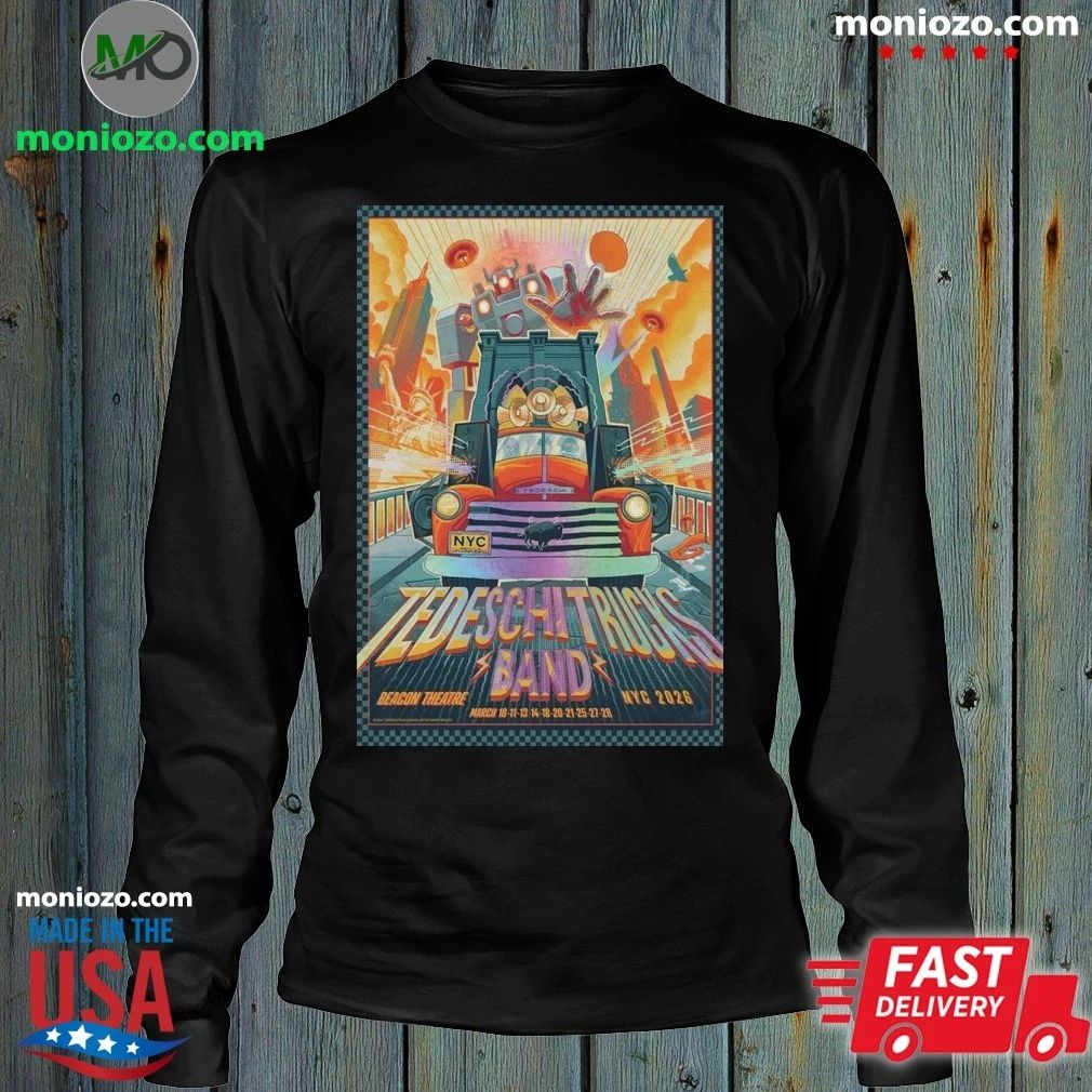 Tedeschi Trucks Band Mar 10-28 2026 Poster Beacon Theatre Shirt