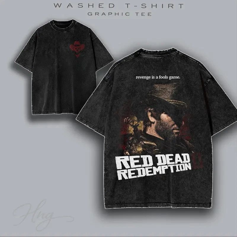 Red Dead Redemption Classic T-Shirt Anime Graphic T-Shirt