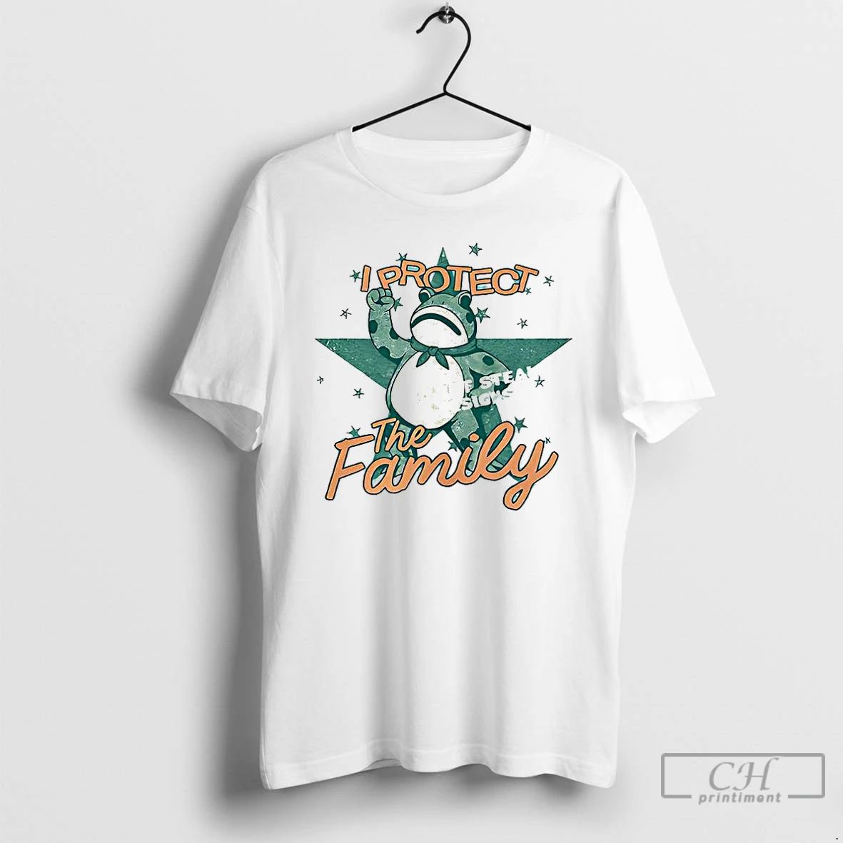 Classic I Protect The Family Frog Star Meme T Shirts