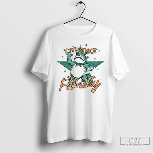 Classic I Protect The Family Frog Star Meme T Shirts
