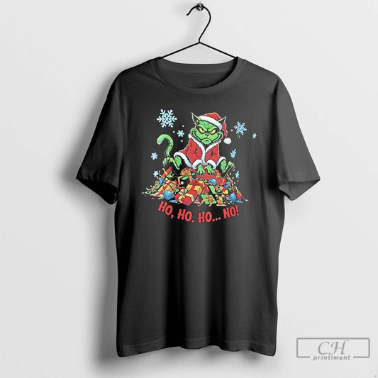 Premium Grinch Meowy Christmas T Shirts