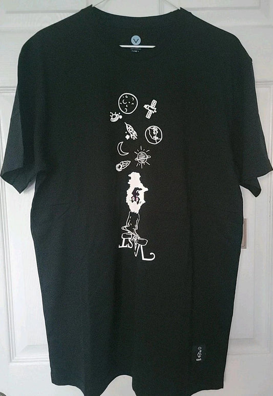NWT Sz L Vast Life Men's 100% Cotton "Yogi Always Wins" Graphic T-Shirt MSRP $32
