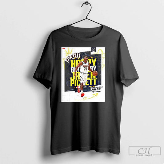 Classic Jalen Pickett Denver Nuggets Nba Happy Birthday T Shirts