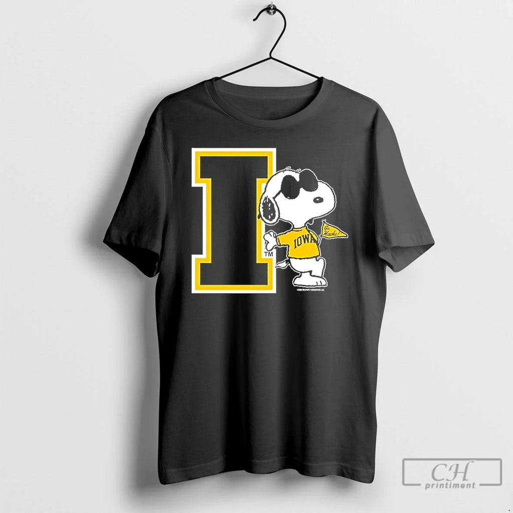 Classic University Of Iowa Hawkeyes Joe Cool T Shirts