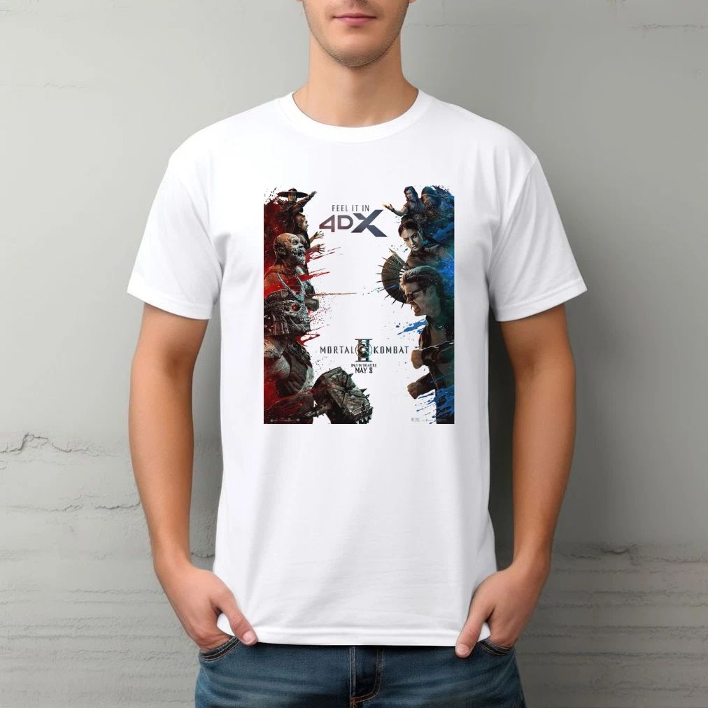 Mortal Kombat II 4DX Poster 2026 Unisex T-Shirt S-5XL