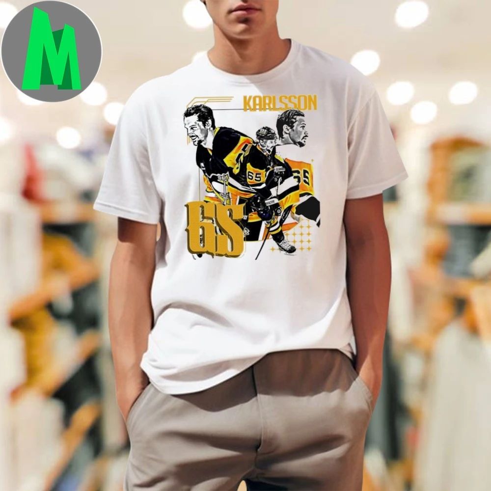 E Karlsson Hockey Player Shirt