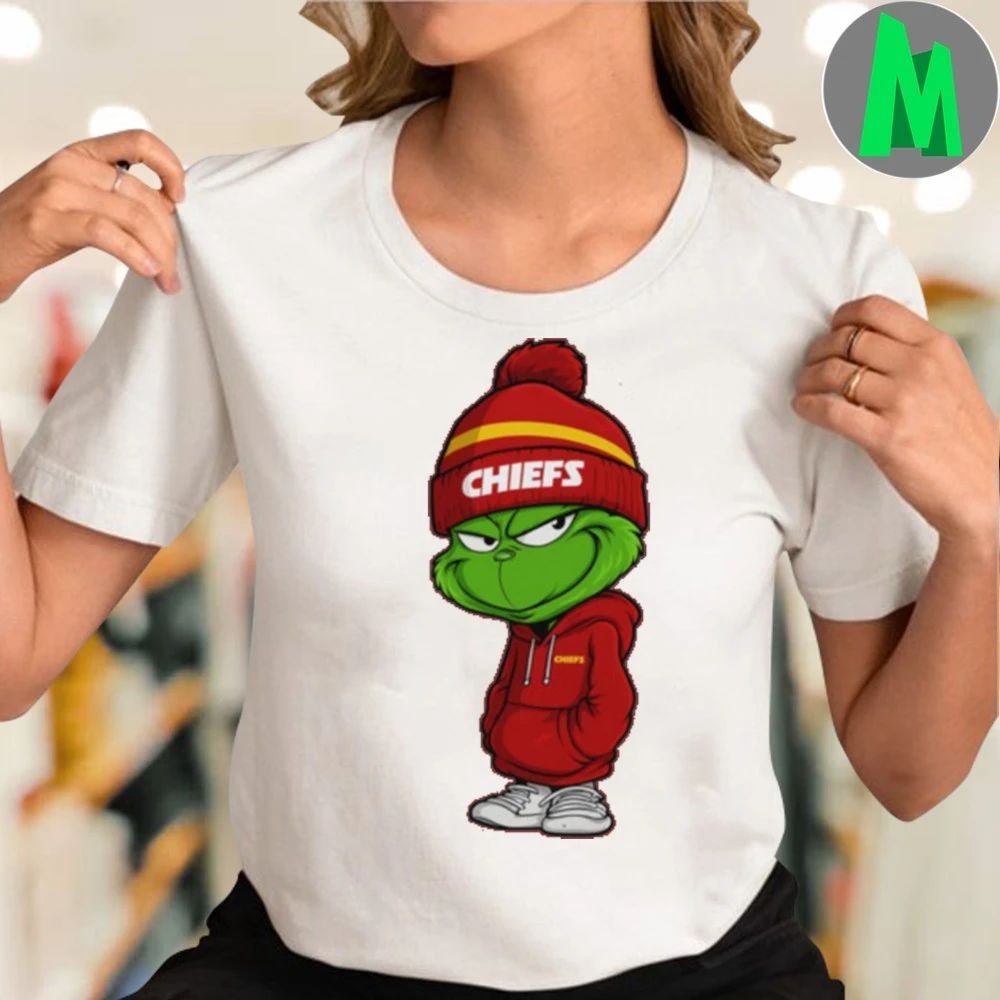 Grinch Kansas City Chiefs Logo Shirt