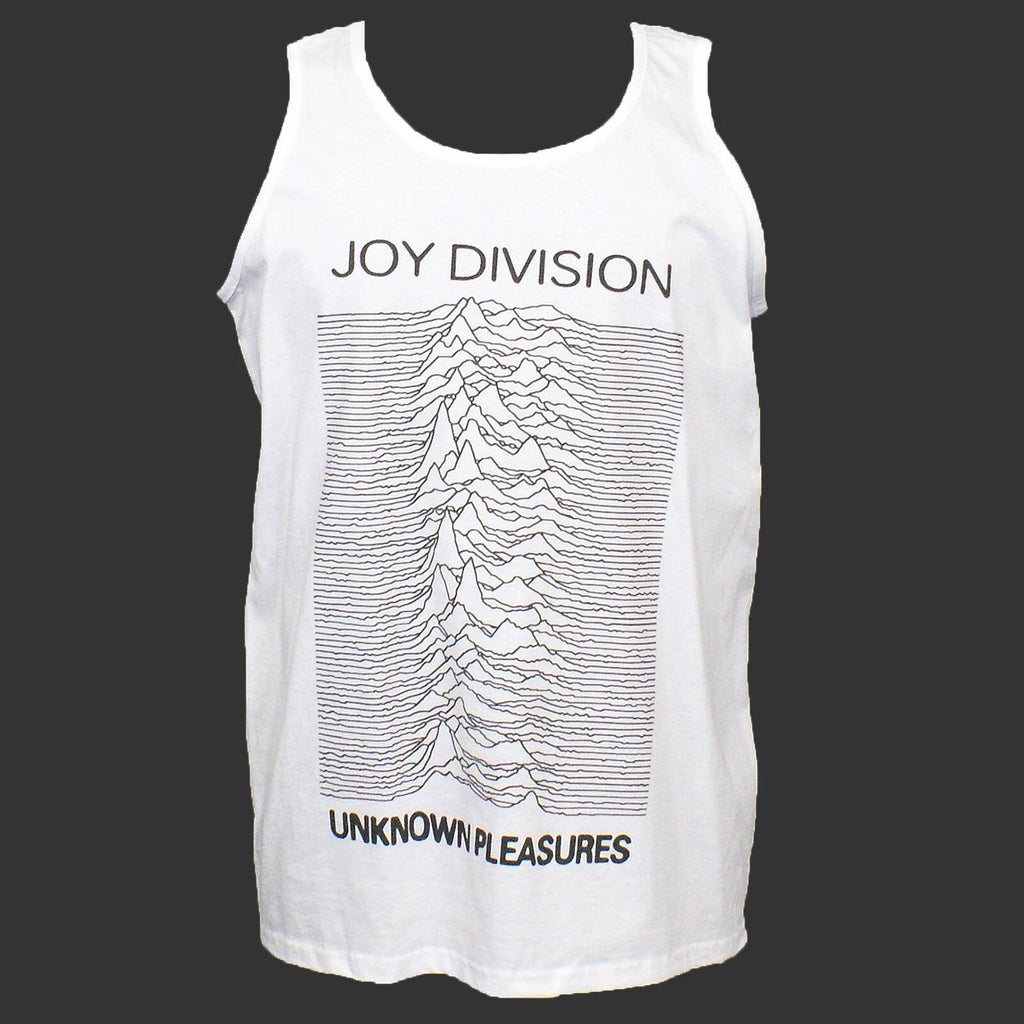 Joy Division Indie New Wave Goth Punk Rock T-SHIRT vest top unisex white S-2XL