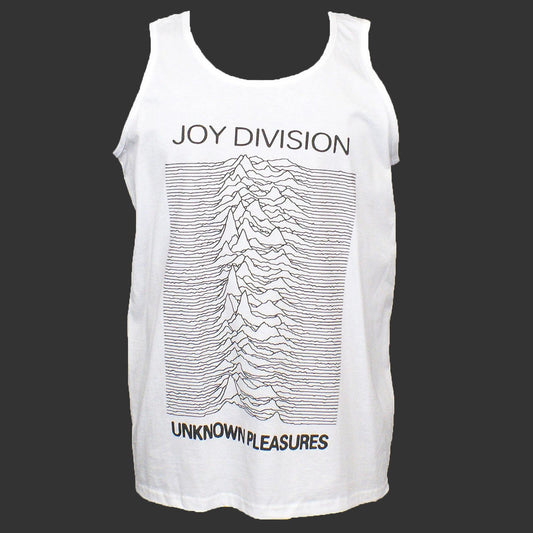 Joy Division Indie New Wave Goth Punk Rock T-SHIRT vest top unisex white S-2XL