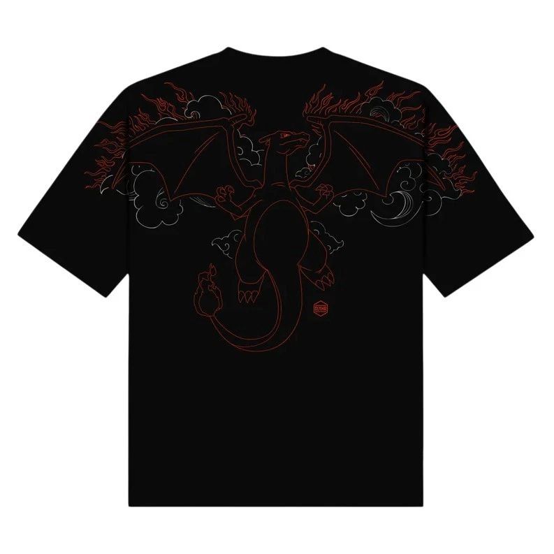 Charizard T Shirt black, unisex black Tshirt
