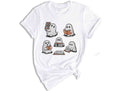 Ghost Reading Shirt, Cute Librarian Shirt, Teacher Halloween Shirt, Book Lover