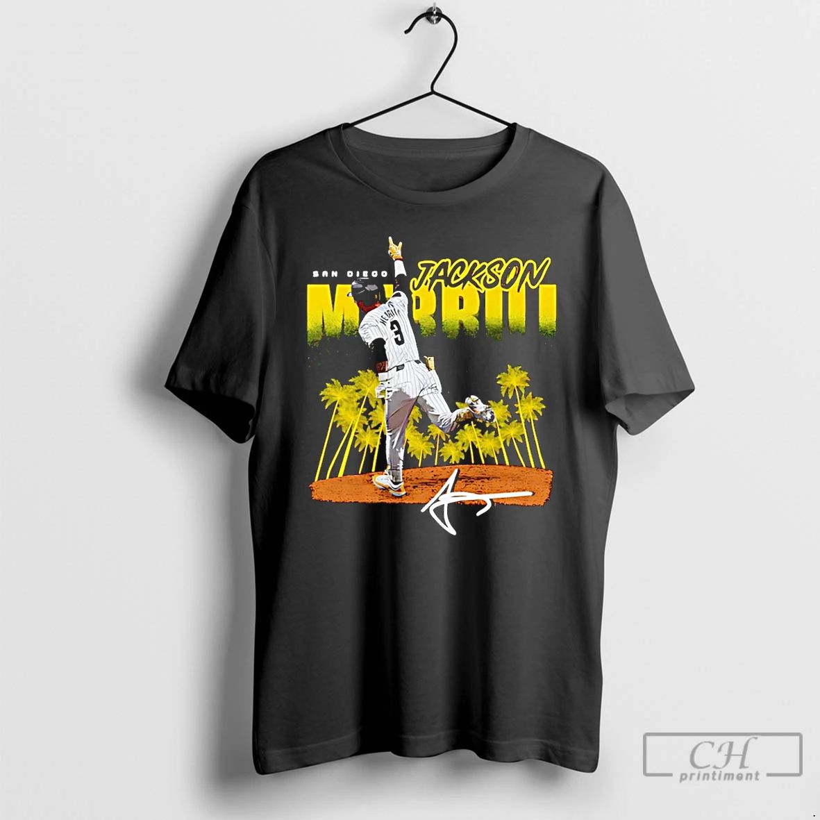 Premium Jackson Merrill San Diego Padres Signature Vintage T Shirts