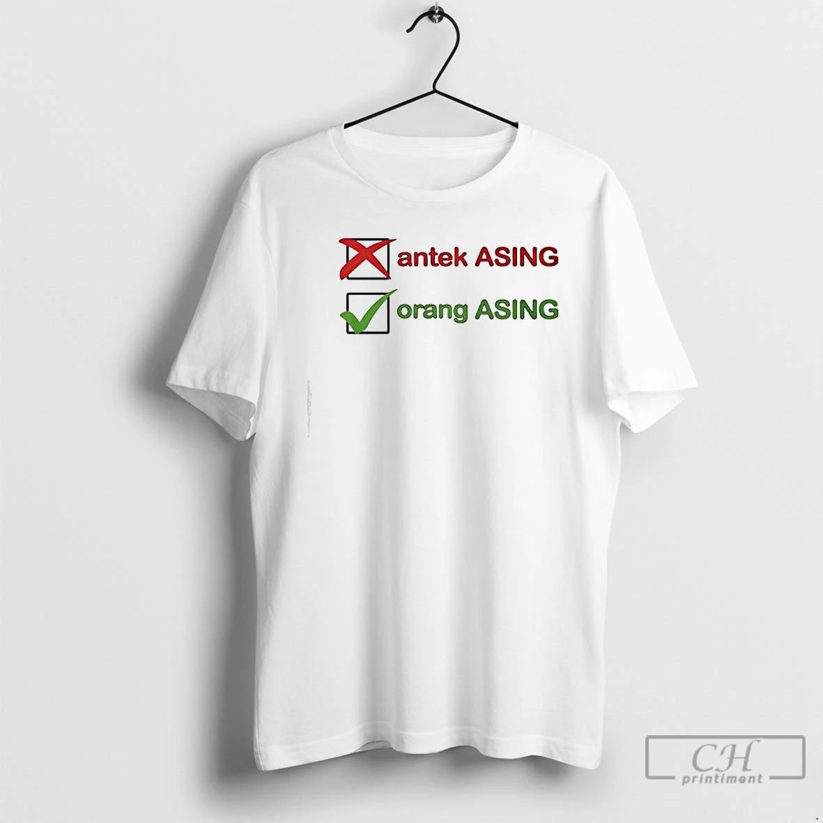 Premium Not Antek Asing Yes Orang Asing T Shirts