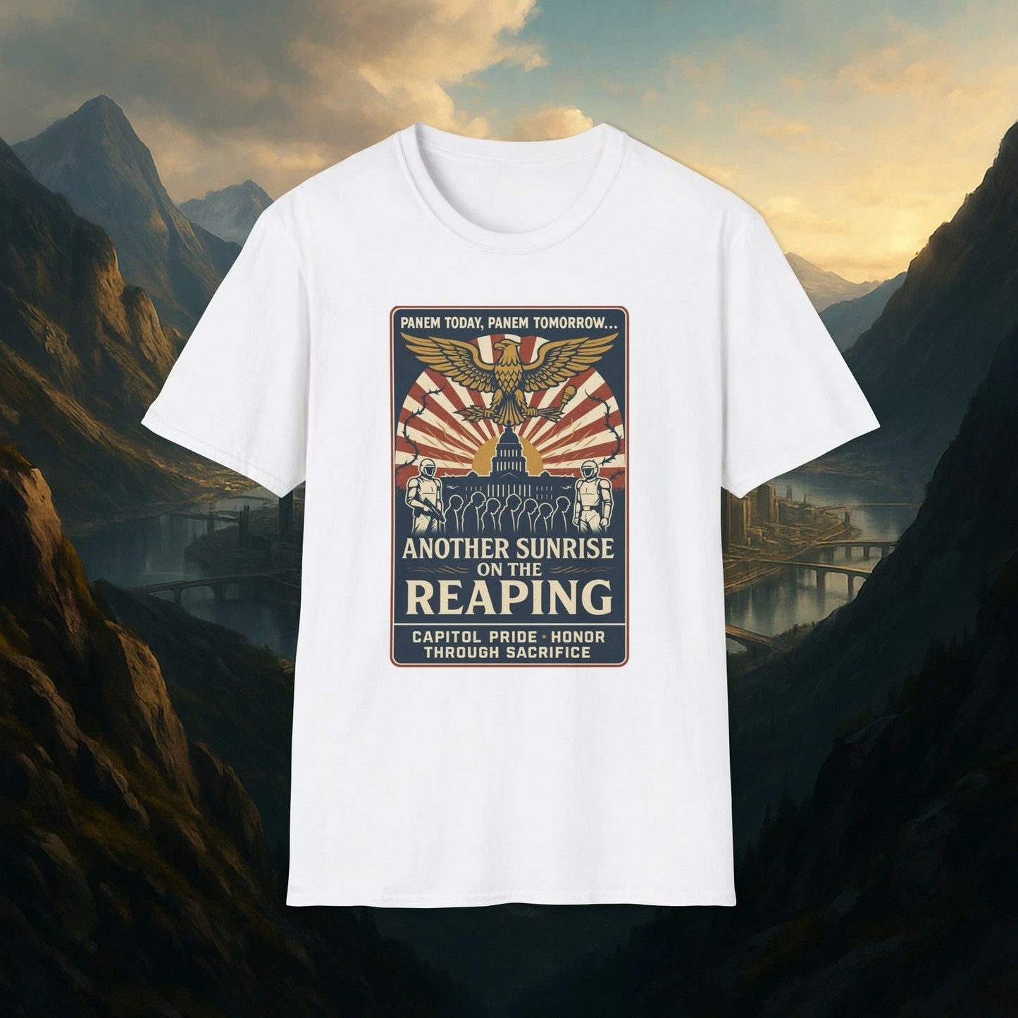 Sunrise on the Reaping T-Shirt, Book Lover Tee, Unisex Graphic Shirt