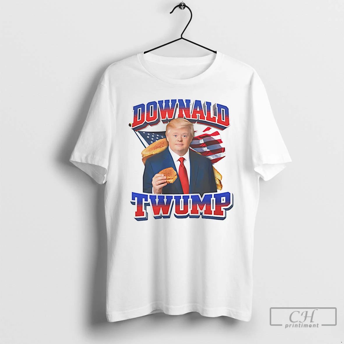 Classic Downald Twump Trump X Down Graphic