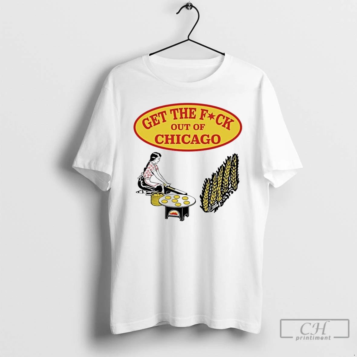 Classic Get The Fck Out Of Chicago Dear Ice T Shirts