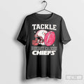 Classic Kansas City Chiefs Tackle Breast Cancer Chiefs Helmet T Shirts