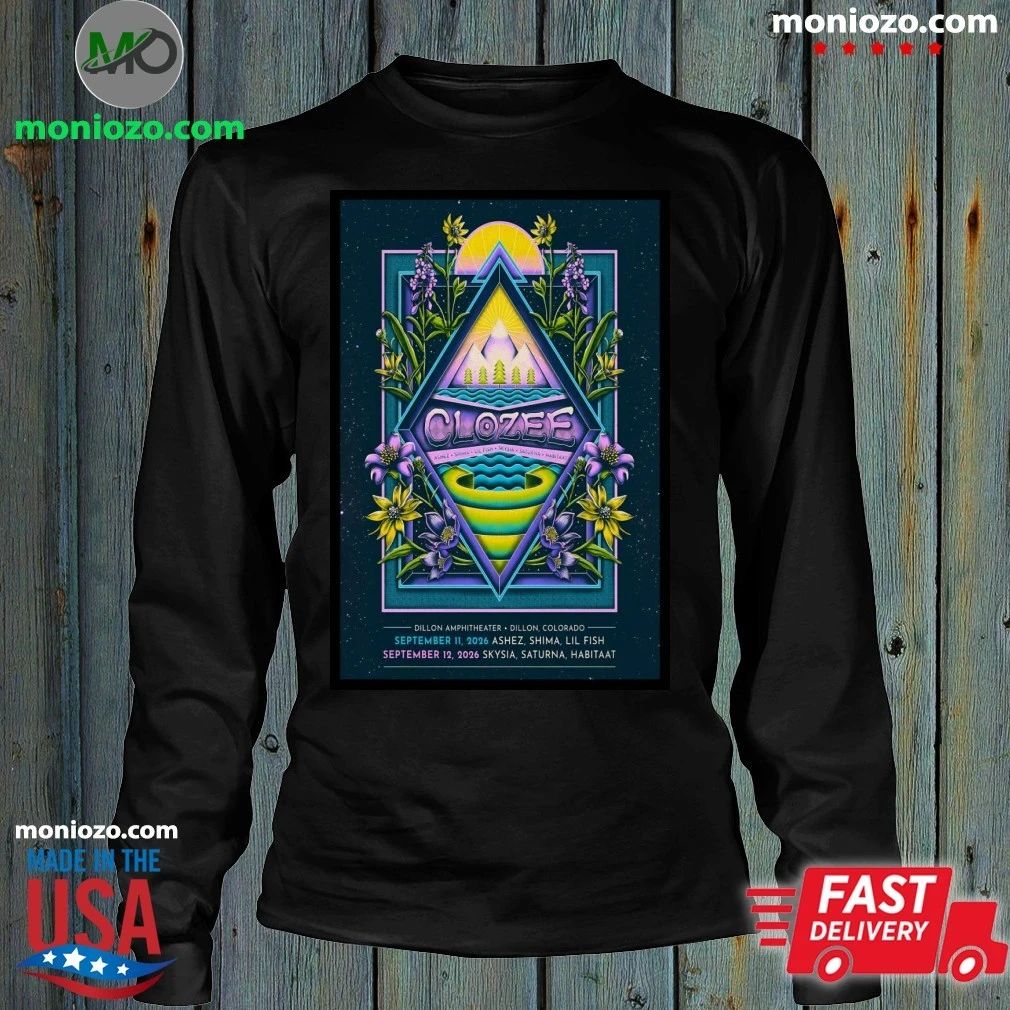 Original Clozee September 11-12 2026 Dillon CO Poster Shirt