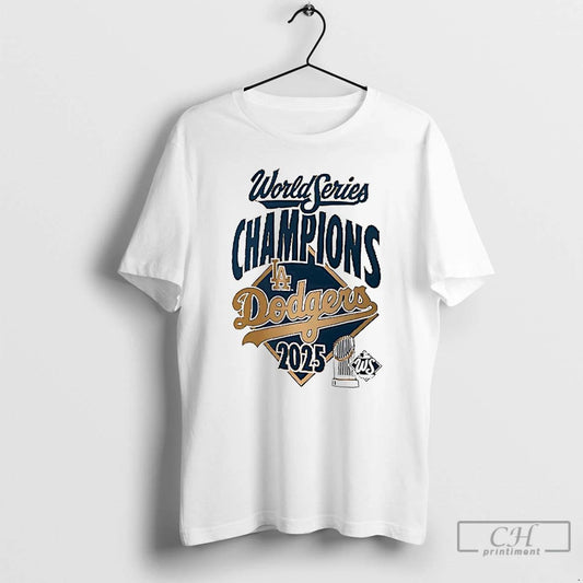 Classic World Series Champions Los Angeles Dodgers 2025 T Shirts