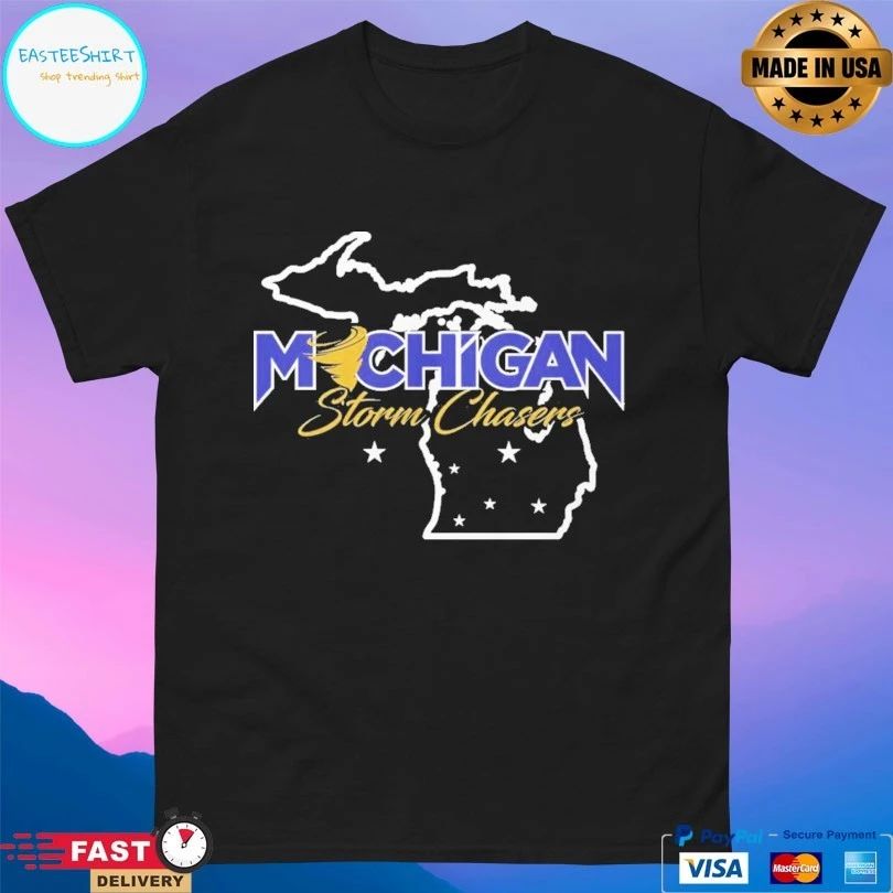Michigan Storm Chasers Weather Enthusiast Fan T-shirt