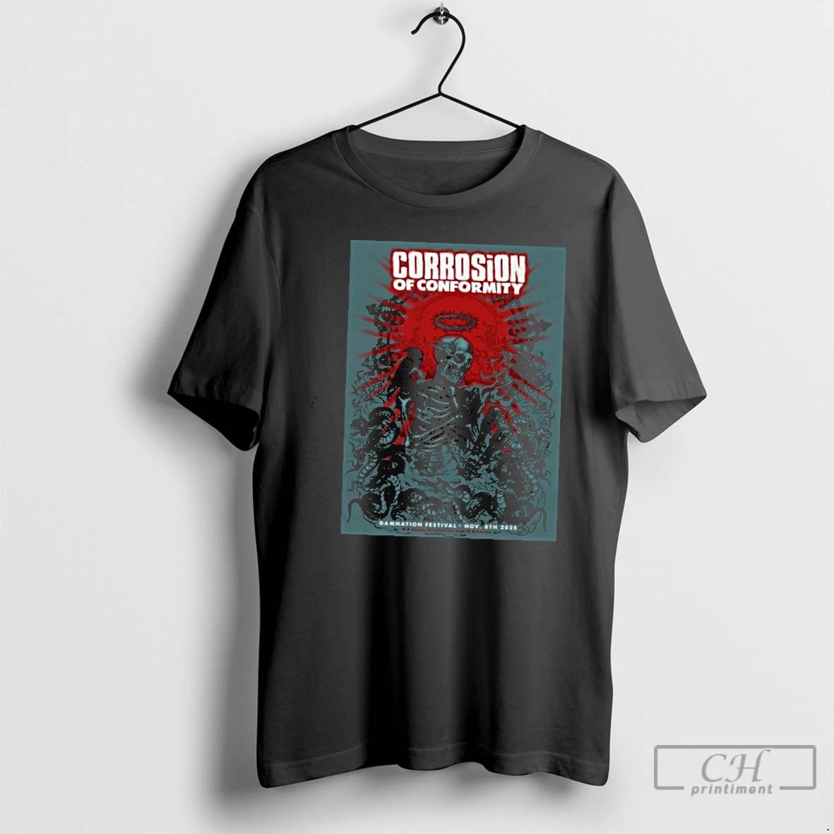 Classic Corrosion Of Conformity November 8 2025 Manchester Uk T Shirts