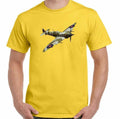 SPITFIRE T-SHIRT Supermarine WWII Battle of Britain RAF Tee Top British Fighter