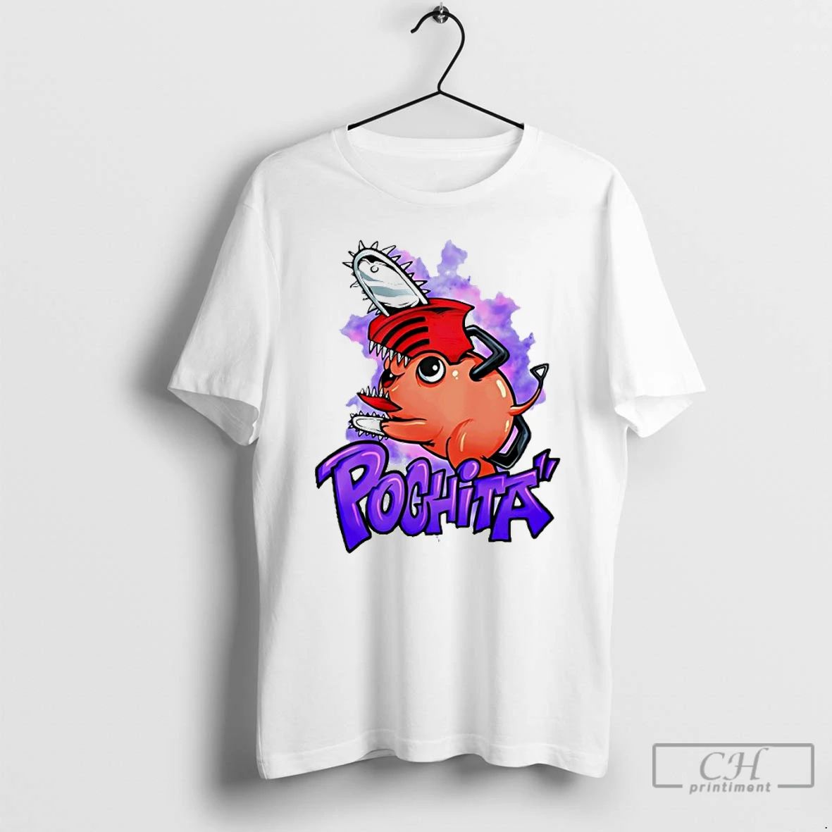Classic Pochita Chainsaw Man Halloween T Shirts