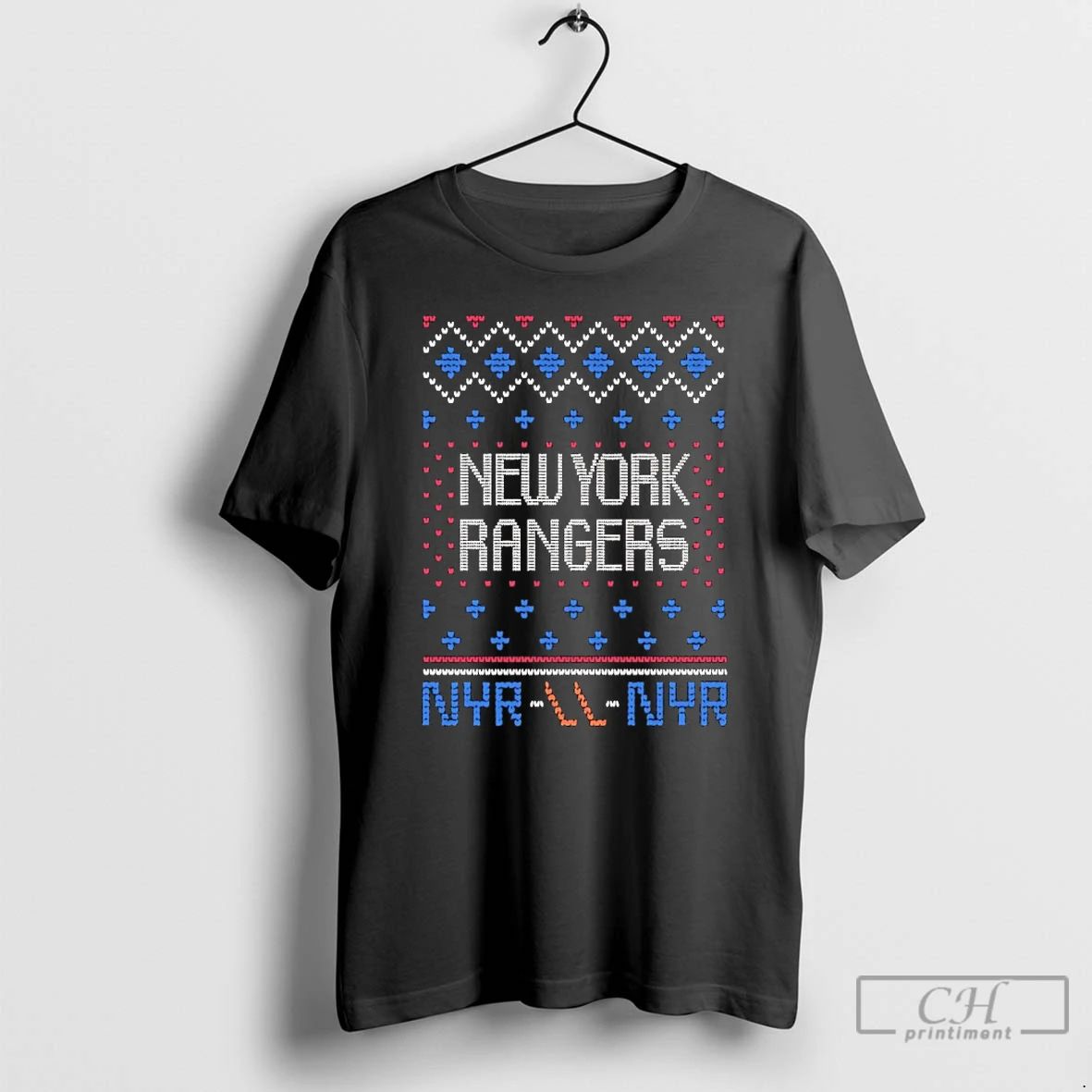 Classic New York Rangers Nhl 2025 Christmas Ugly T Shirts