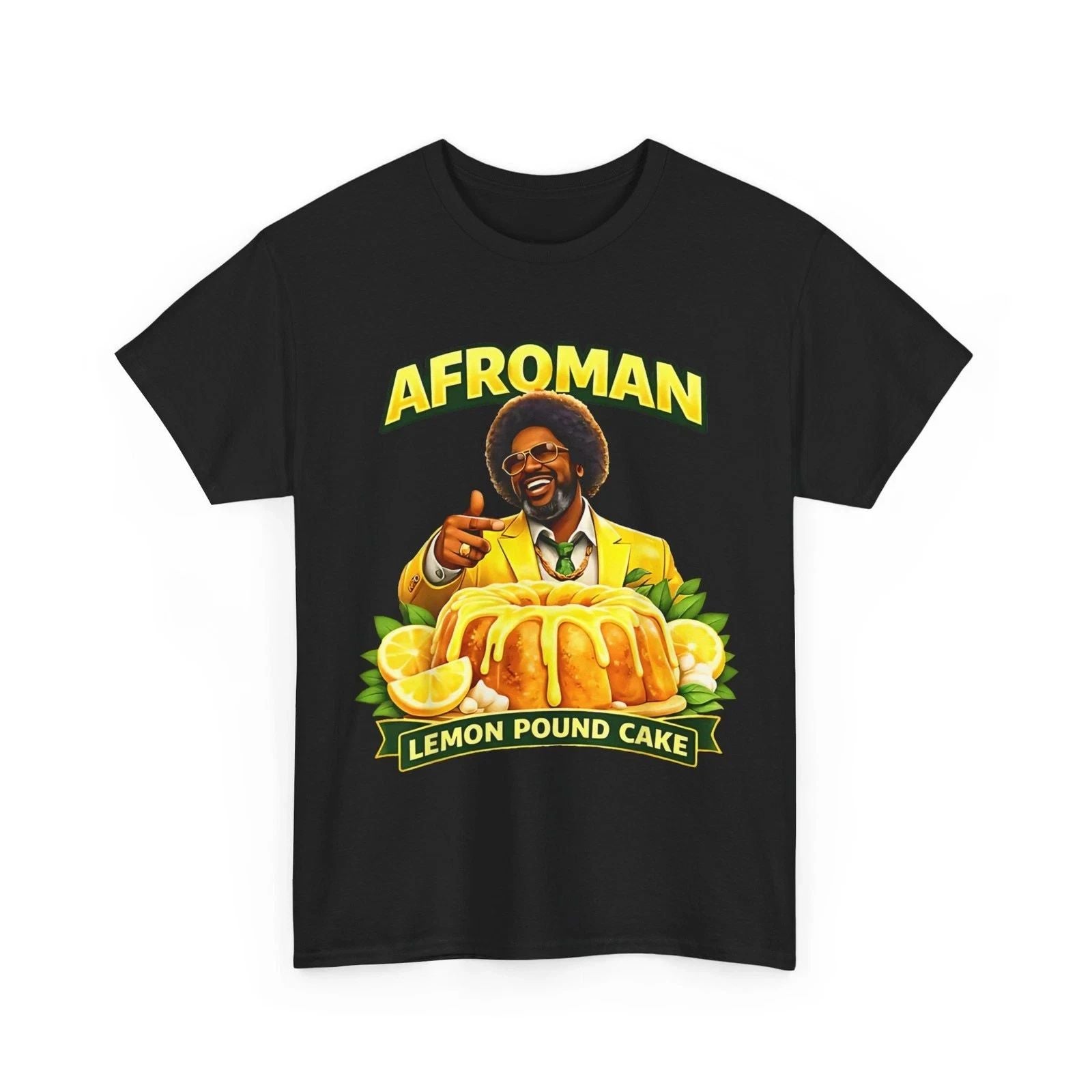 Afroman Lemon Pound Cake Funny Viral Meme T-Shirt
