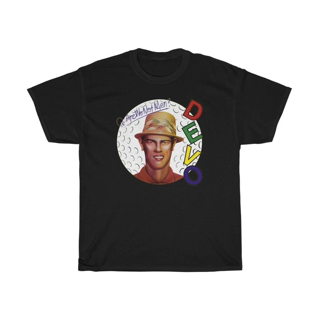 Are We Not Men Unisex Heavy Cotton Tee Shirt T-Shirt Post Punk New Wave Gift
