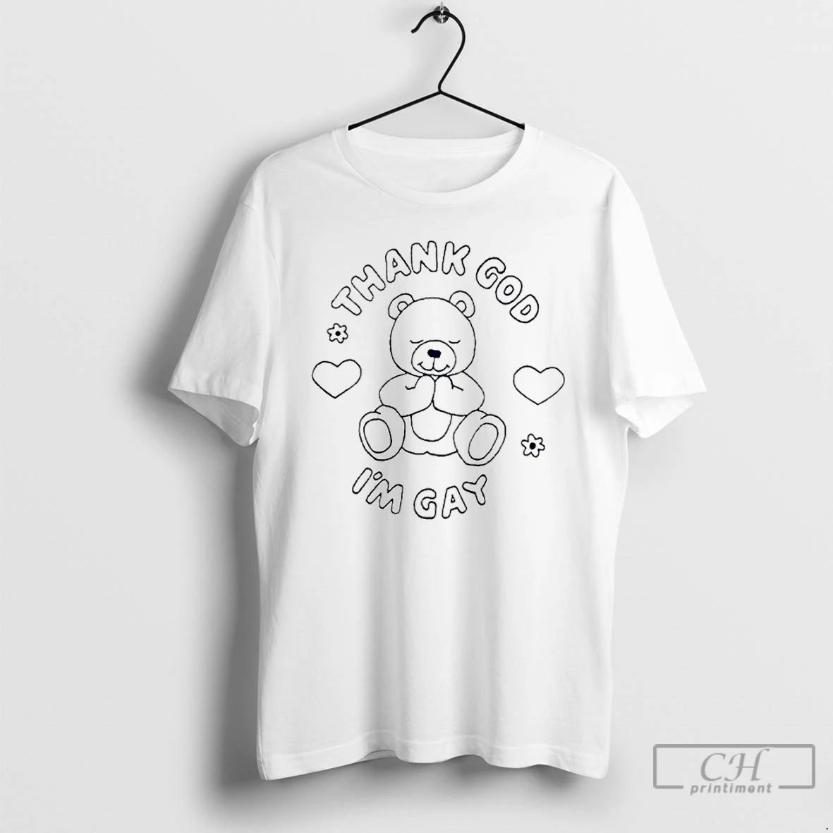 Classic Thank God Im Gay Bears Ornaments T Shirts