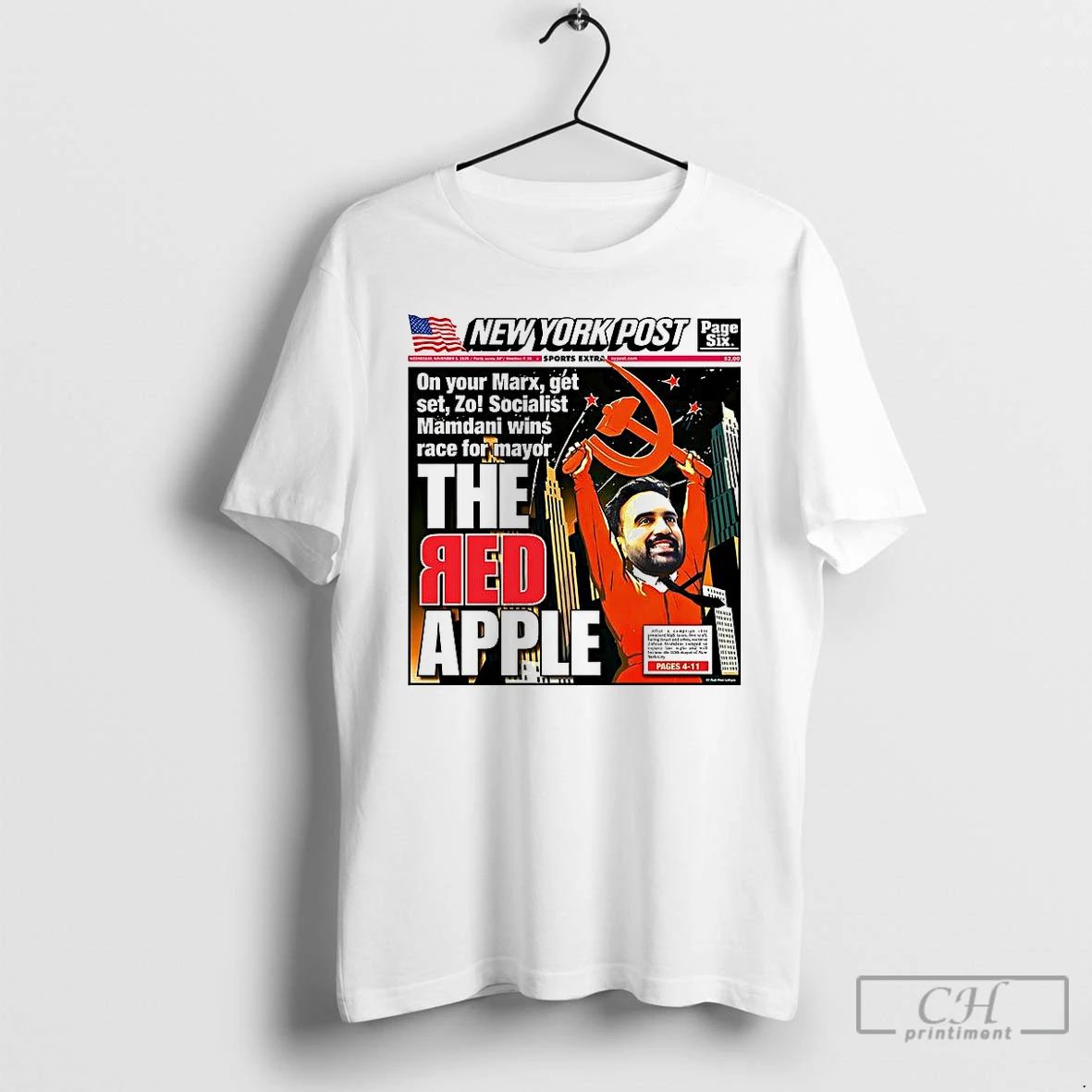 Premium Zohran Mamdani Wins 2025 Nyc Mayoral Election T Shirts