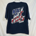 Hoonigan Kill All Tires American Flag XL Graphic T-Shirt Drifting Racing USA Tee