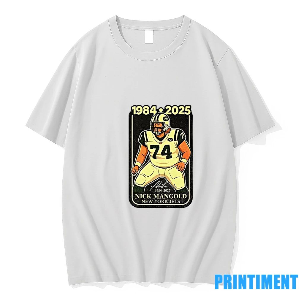 Legend Nick Mangold New York Jets Tribute Signature 1984 2025 Tshirts Sweater